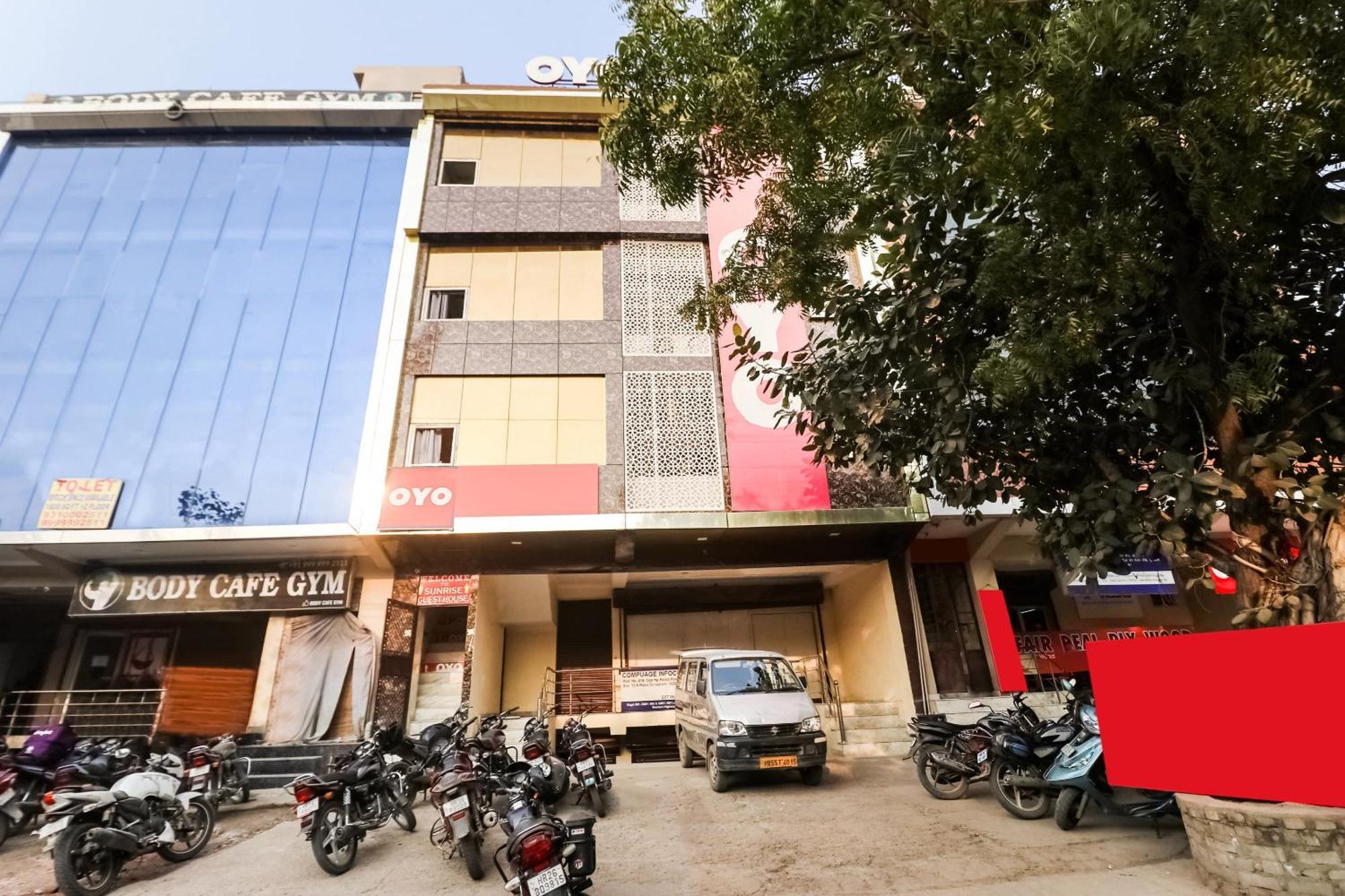 Hotel O Sunrise Guest House Gurgaon Exterior foto